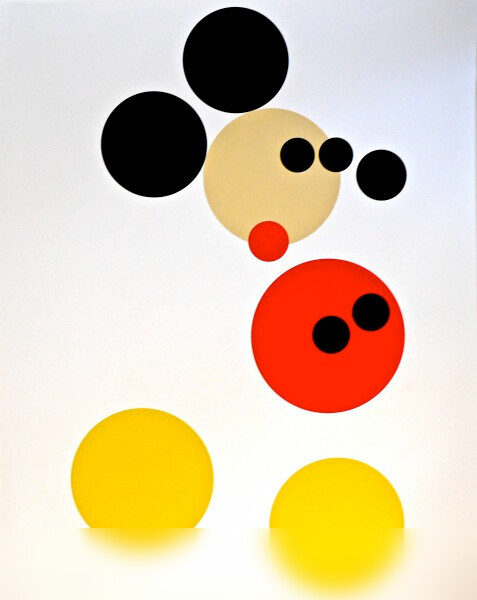 Damien Hirst, Mickey (spot), 2014